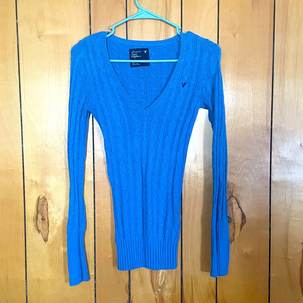 American Eagle Blue Sweater